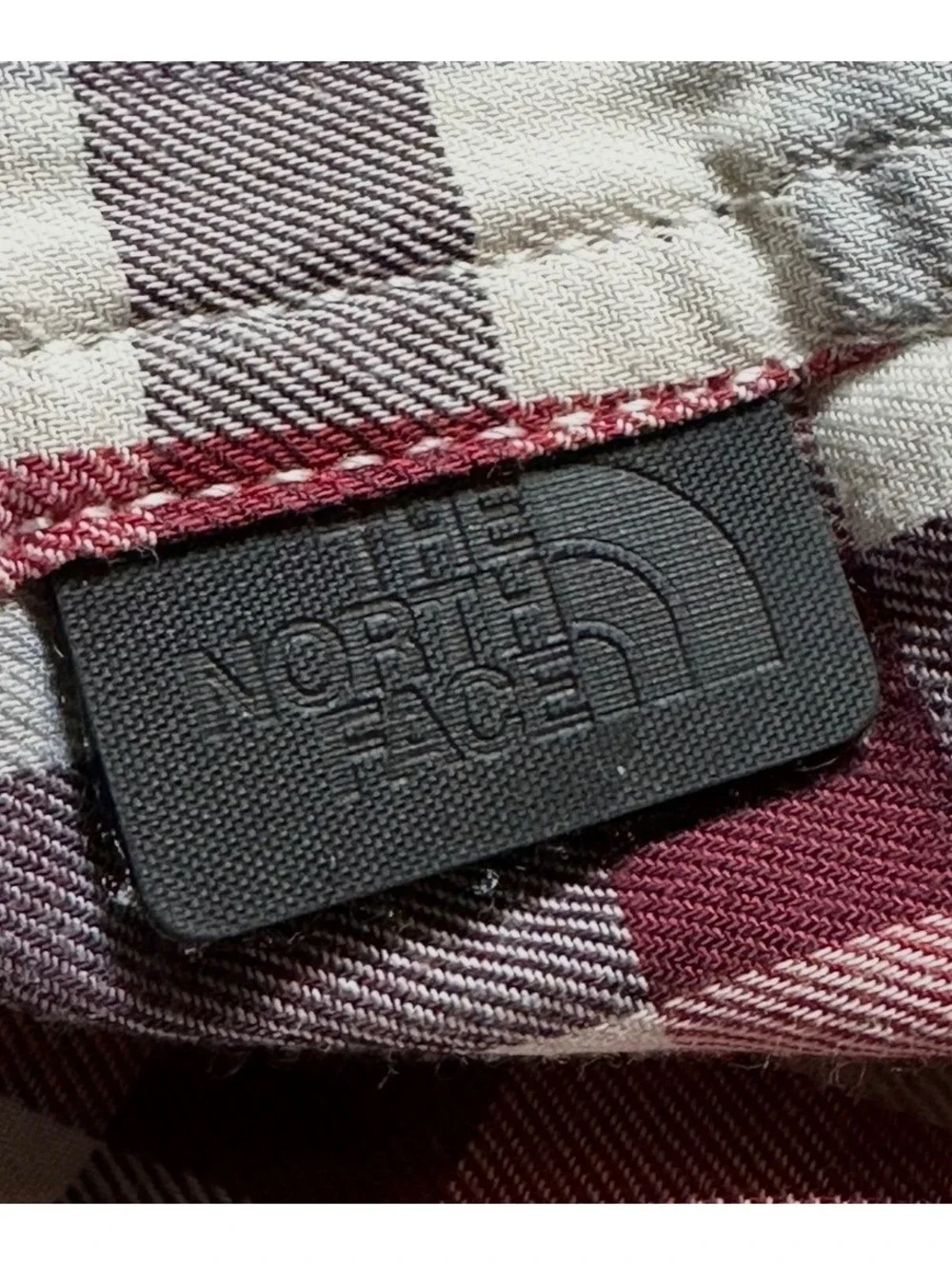 The North Face Men’s Box Plaid Long Sleeve Button Down Sz L